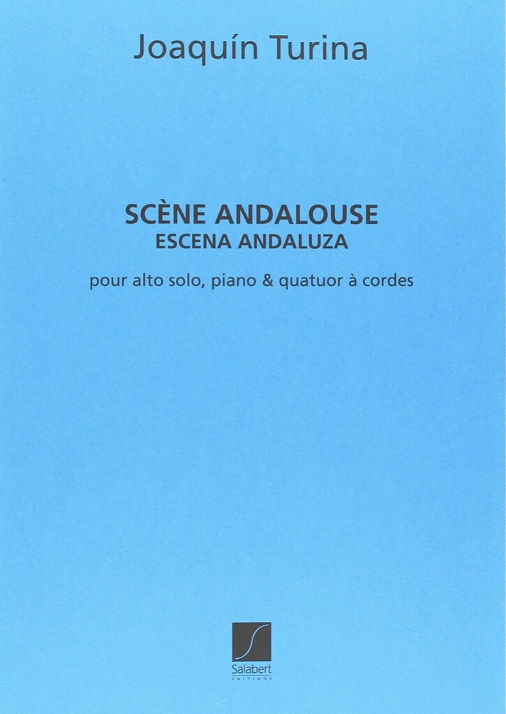 Scene Andalouse Alto Cordes-Piano Partition Et